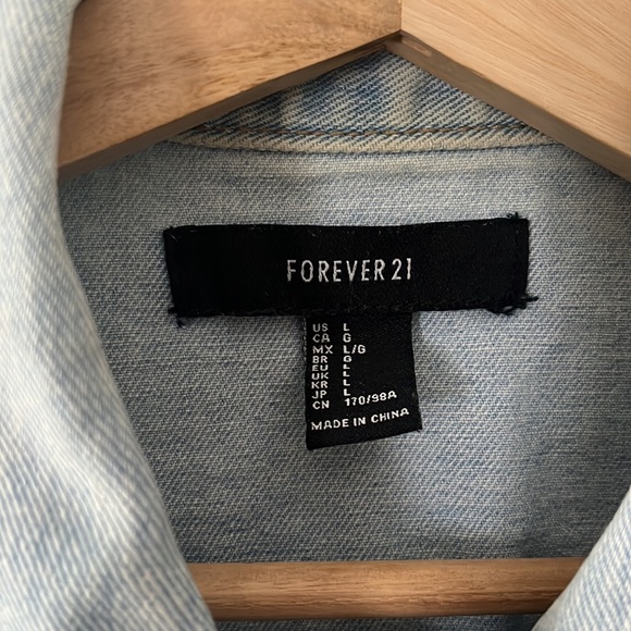 Forever 21 denim jacket - Picture 4 of 4